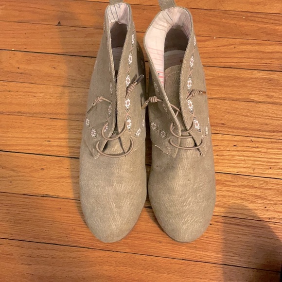 Canvas Wedges - Picture 1 of 3